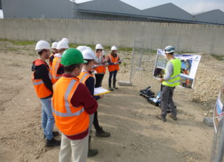 Visite guidée d'un chantier de dépollution