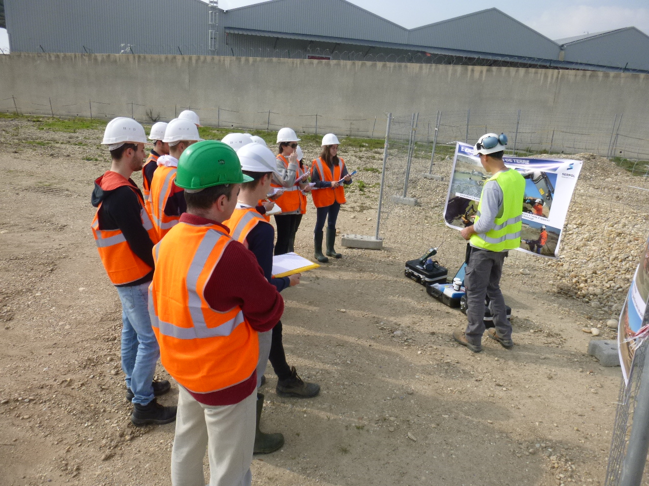 VISITE GUIDEE CHANTIER DEPOLLUTION